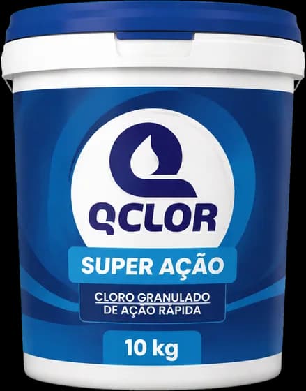 QClor Super Ação — Cloro Granulado de Ação Rápida